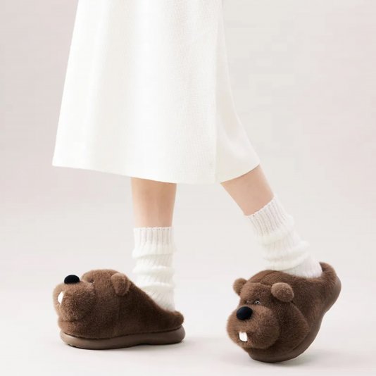 Cute Marmot Small Charcoal Ash