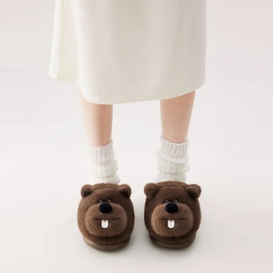 Cute Marmot Small Charcoal Ash