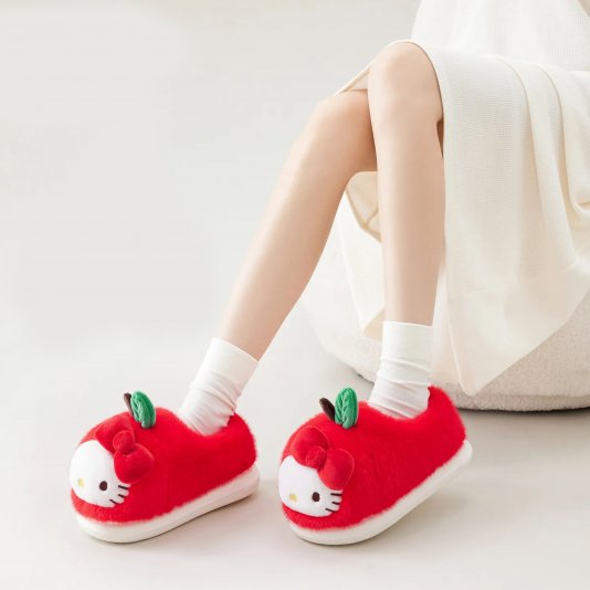 Hello Kitty Plush Apple Red