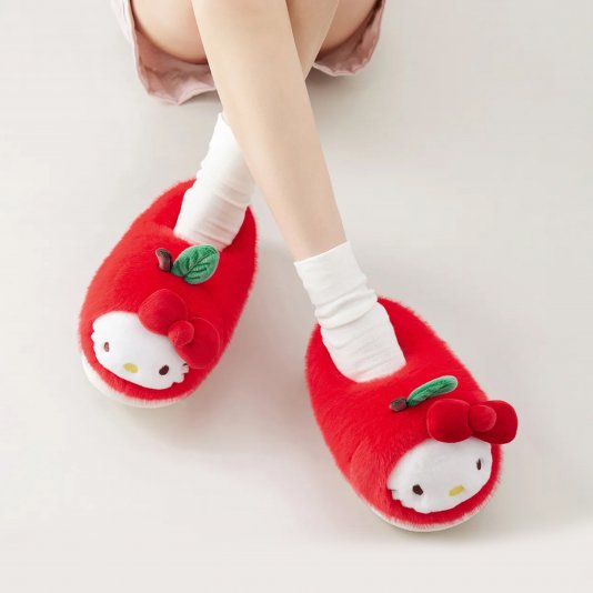 Hello Kitty Plush Apple Red