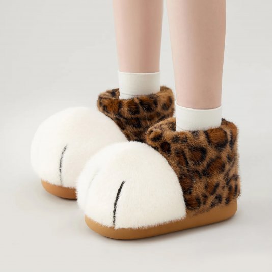 Snowball Cat Leopard Brown