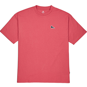 Mens Knit T-Shirt Pink