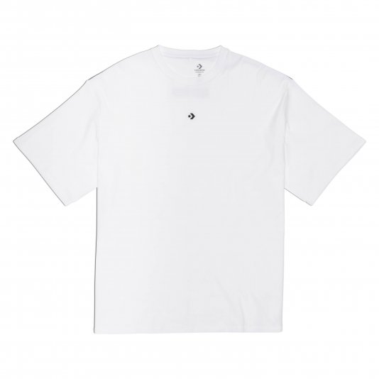 Mens Oversize Knit Tee White