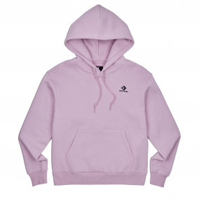 Embroidered Star Chevron Pullover Hoodie BB Himalayan Salt