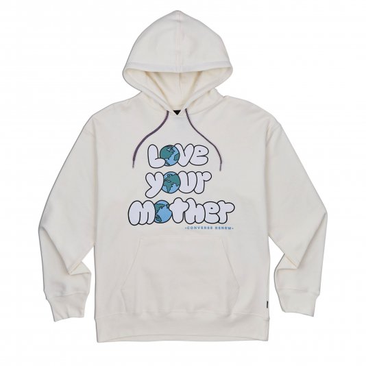 Love Your Mother Pullover Hoodie White