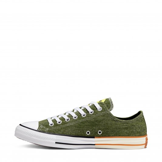 Chuck Taylor All Star Happy Camper OX Cypress Green/Zinc Yellow