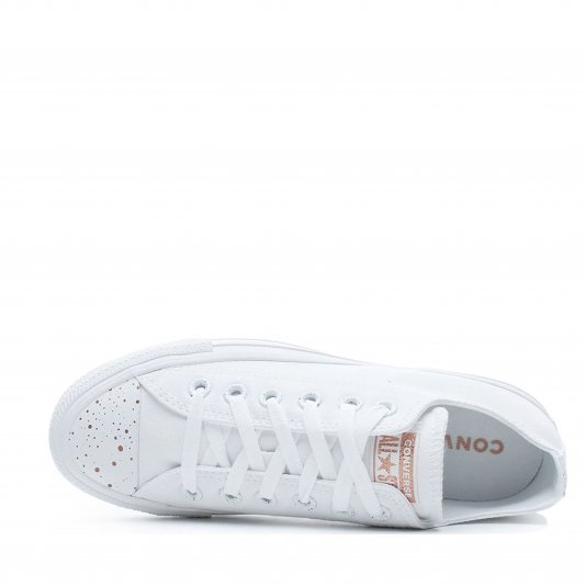 Chuck Taylor All Star OX White/Light Gold
