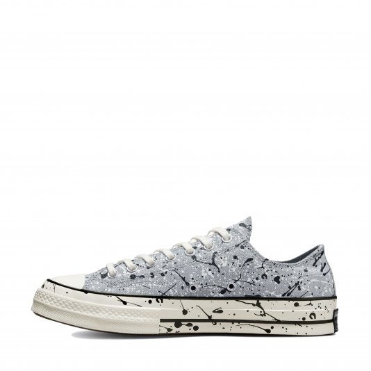 Chuck Taylor Vintage 70 Archive Paint Splatter OX Ash Stone/Black/White