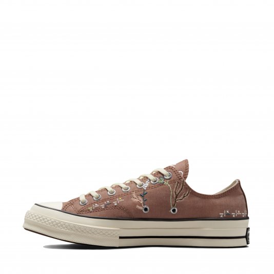 Chuck Taylor Vintage 70 Embroidery OX Burnt Orange/Egret/Black