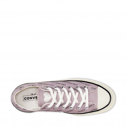 Chuck Taylor Vintage 70 Love Fearlessly OX Amethyst Grey/Egret/Black Leather