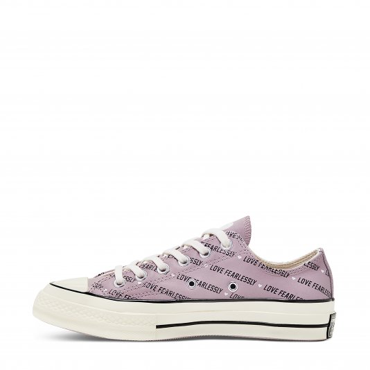 Chuck Taylor Vintage 70 Love Fearlessly OX Amethyst Grey/Egret/Black Leather