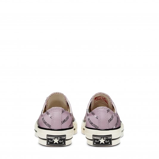 Chuck Taylor Vintage 70 Love Fearlessly OX Amethyst Grey/Egret/Black Leather