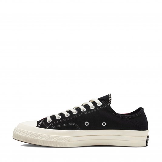 Chuck Taylor Vintage 70 Retro Velvet OX Black/Red/Egret