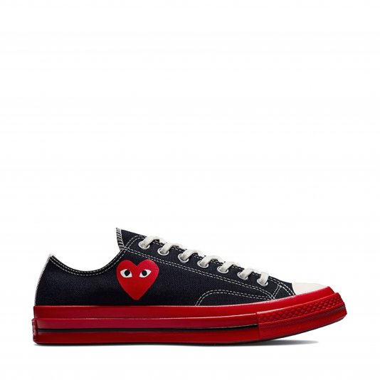 Chuck Taylor Vintage 70 X Comme des Garcons PLAY OX Black/Red