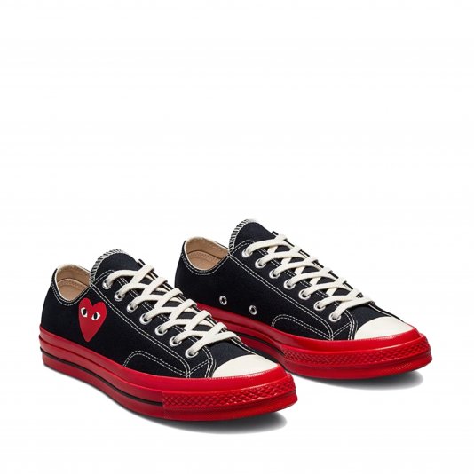 Chuck Taylor Vintage 70 X Comme des Garcons PLAY OX Black/Red