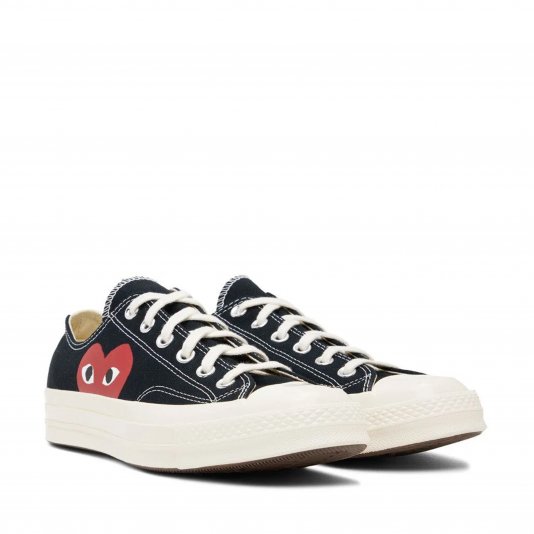 Chuck Taylor Vintage 70 X Comme des Garcons PLAY OX Black/White/High Risk Red