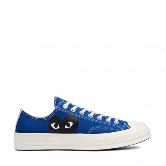 Chuck Taylor Vintage 70 X Comme des Garcons PLAY OX Blue Quartz/Egret/Black
