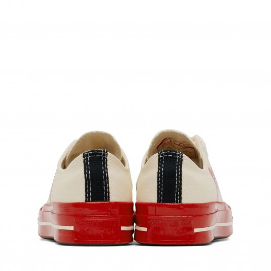 Chuck Taylor Vintage 70 X Comme des Garcons PLAY OX Pristine/Red