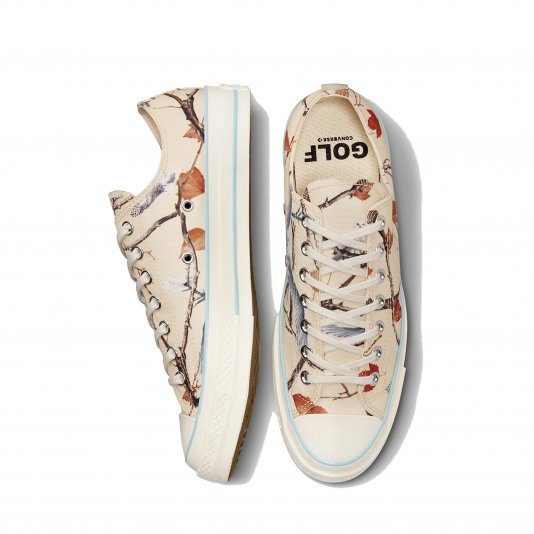 Chuck Taylor Vintage 70 X Golf Wang Owl OX Egret/Corydalis Blue