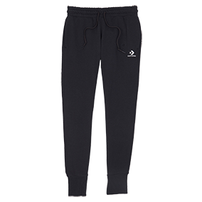Embroidered Star Chevron Pant FT Black