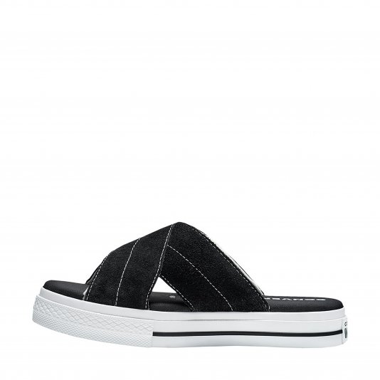 One Star Sandalism Slip Black/Egret/White