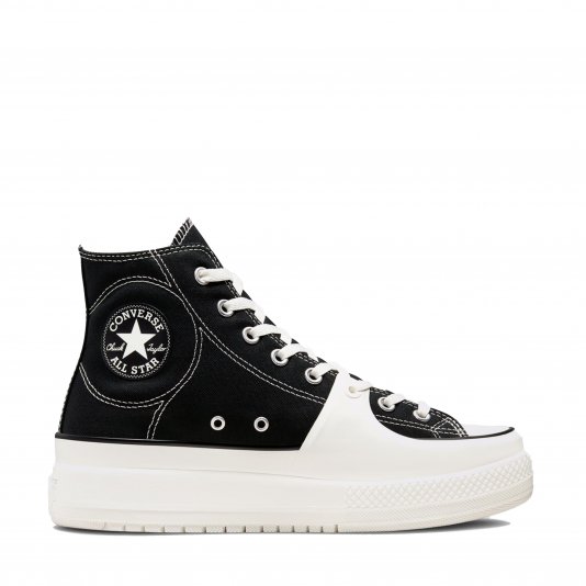 Chuck Taylor All Star Construct HI Black/Vintage White/Egret
