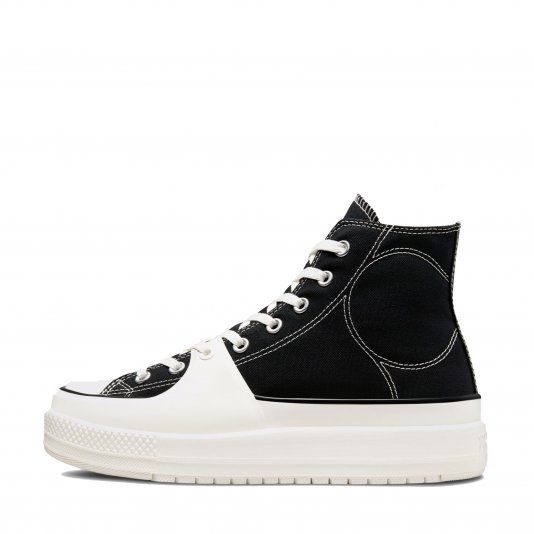 Chuck Taylor All Star Construct HI Black/Vintage White/Egret