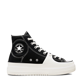 Chuck Taylor All Star Construct HI Black/Vintage White/Egret