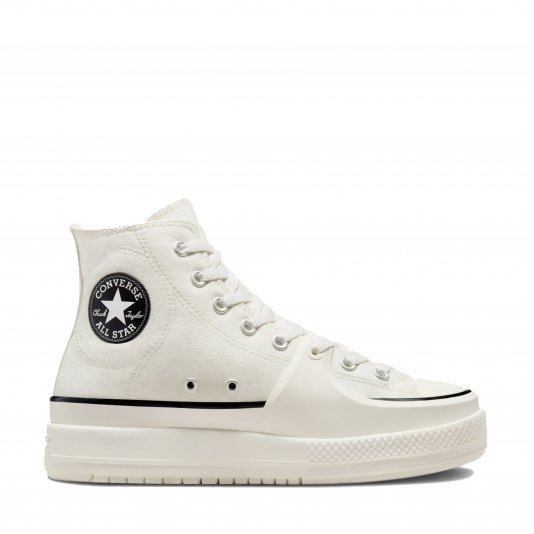 Chuck Taylor All Star Construct HI White/Black/Egret