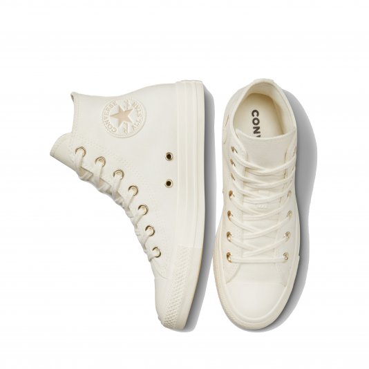 Chuck Taylor All Star Festival Florals HI Egret/Light Gold