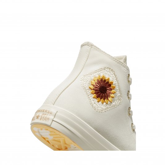 Chuck Taylor All Star Festival Florals HI Egret/Light Gold