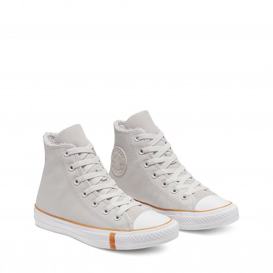 Chuck Taylor All Star Frosted Dimensions HI Pale Putty/White/Honey