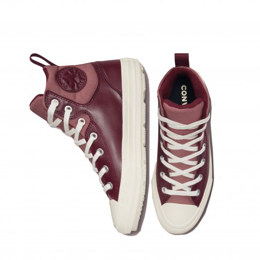 Chuck Taylor All Star HI Berkshire Dark Beetroot/Saddle