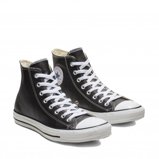 Chuck Taylor All Star HI Black Leather