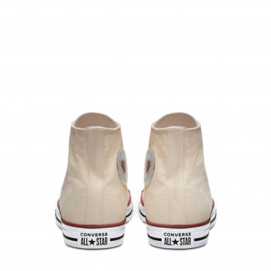Chuck Taylor All Star HI Denim Love Natural Ivory/White/Garnet