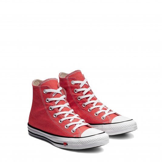 Chuck Taylor All Star HI Denim Love Sedona Red/White/Black