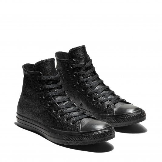 Chuck Taylor All Star HI Mono Black Leather