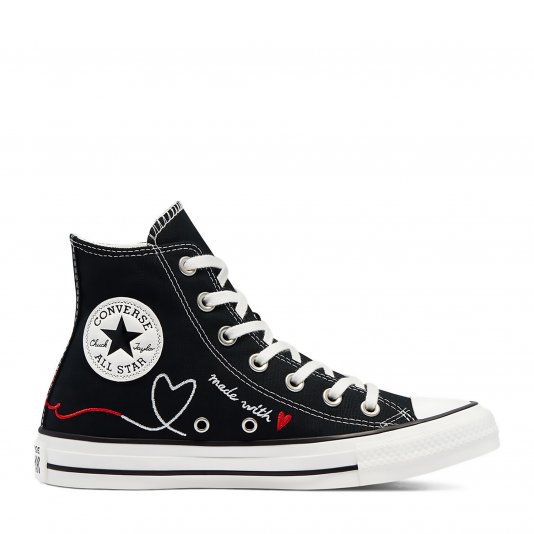 Chuck Taylor All Star HI Valentines Day Black