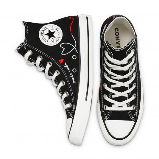Chuck Taylor All Star HI Valentines Day Black