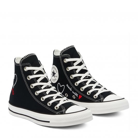 Chuck Taylor All Star HI Valentines Day Black