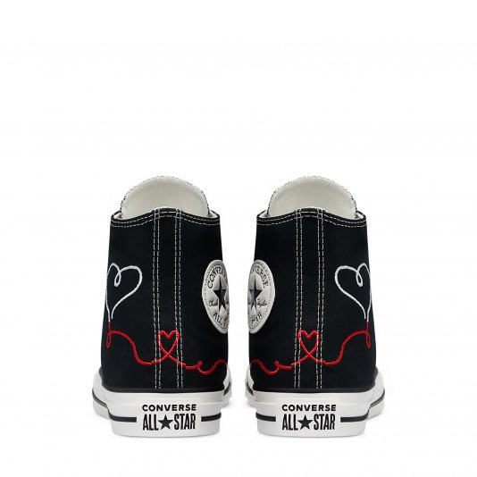 Chuck Taylor All Star HI Valentines Day Black
