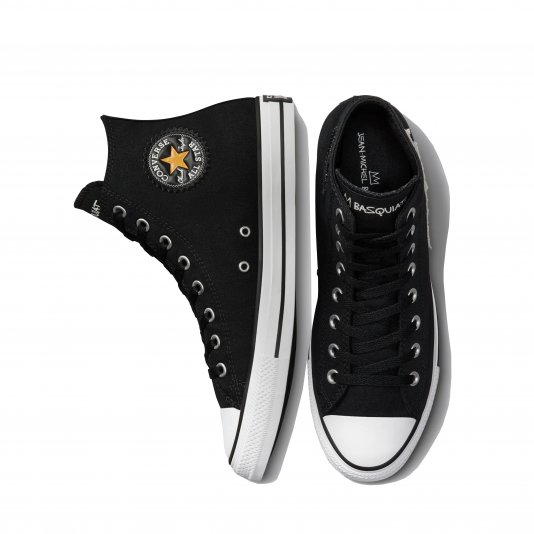 Chuck Taylor All Star HI X Jean-Michel Basquiat Black/White/Yellow