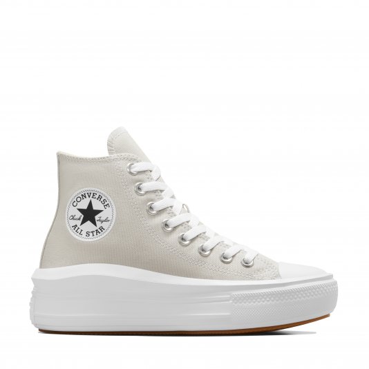 Chuck Taylor All Star Move HI Fossilized Grey/White/Black