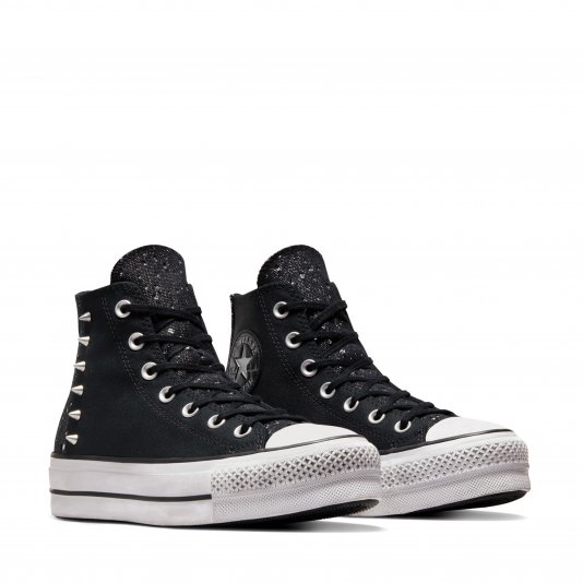 Chuck Taylor All Star Platform Chrome HI Black/Silver/White