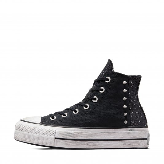 Chuck Taylor All Star Platform Chrome HI Black/Silver/White