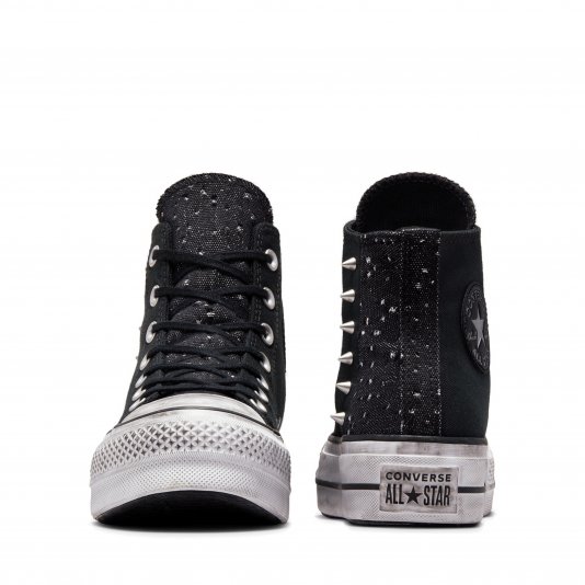 Chuck Taylor All Star Platform Chrome HI Black/Silver/White