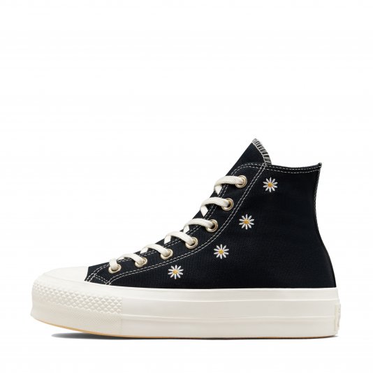 Chuck Taylor All Star Platform Festival Florals HI Black/Egret/Light Gold