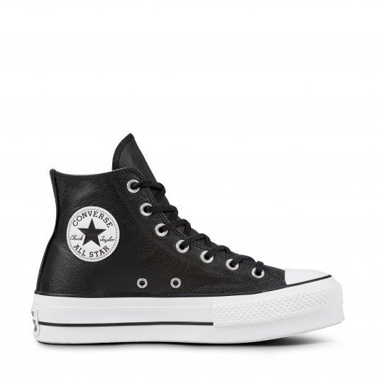 Chuck Taylor All Star Platform HI Black Leather