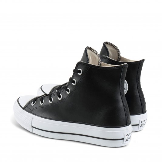 Chuck Taylor All Star Platform HI Black Leather