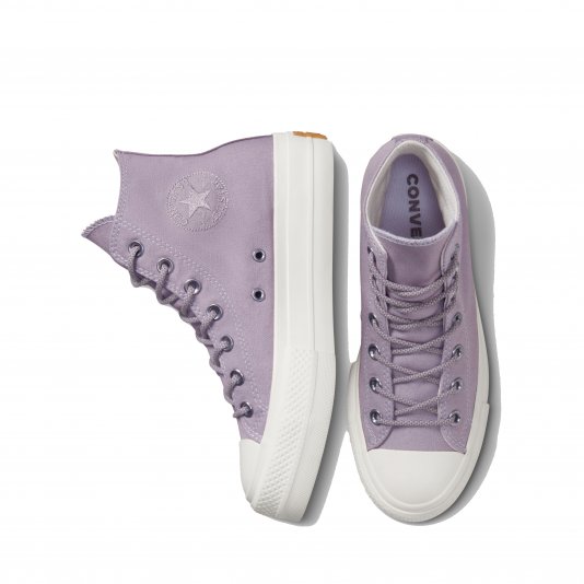 Chuck Taylor All Star Platform HI Lucid Lilac/Vapor Violet/Egret